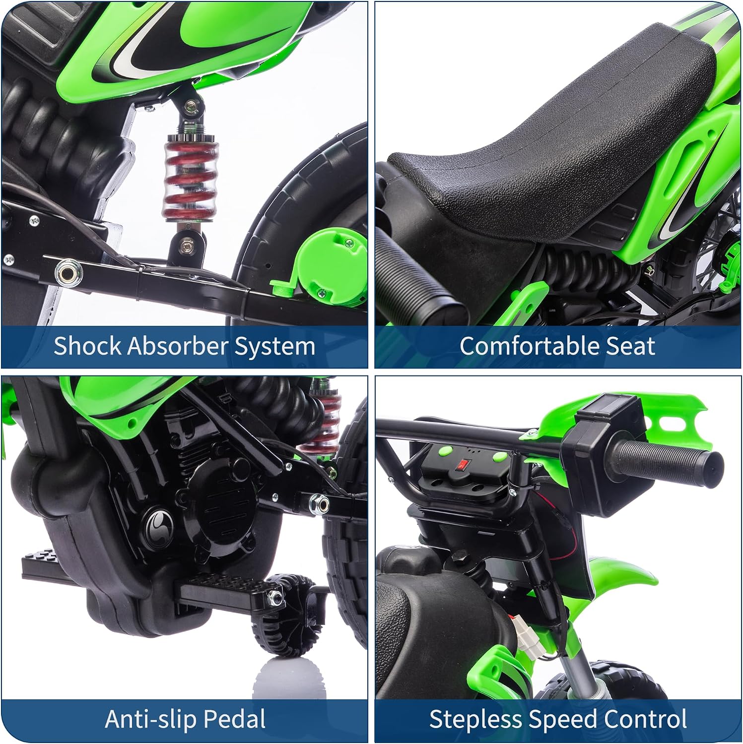 12V Kinder Off-Road Dirtbike R - Kids Outdoor Dirt Toys recensie en prijs
