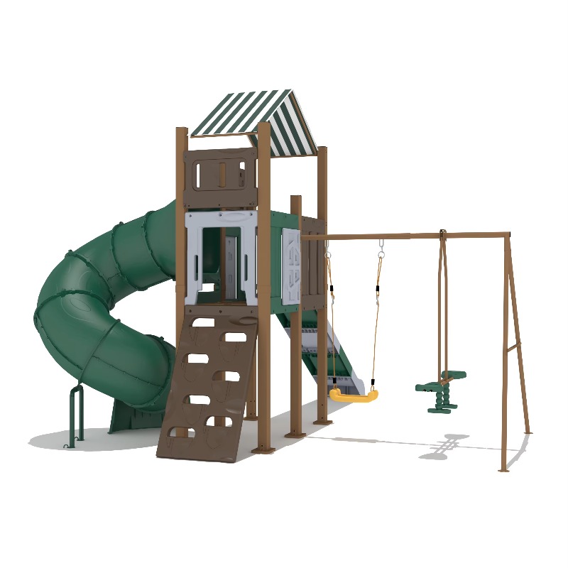 Ecologische kinderspeeltoestel - Kids Outdoor Wooden Playhouse recensie en prijs