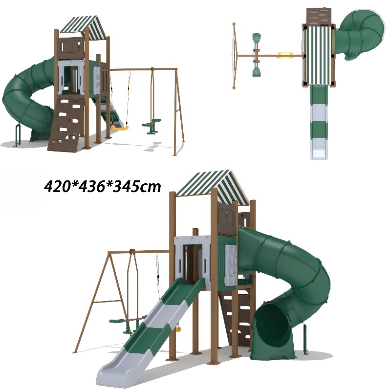 Ecologische kinderspeeltoestel - Kids Outdoor Wooden Playhouse recensie en prijs