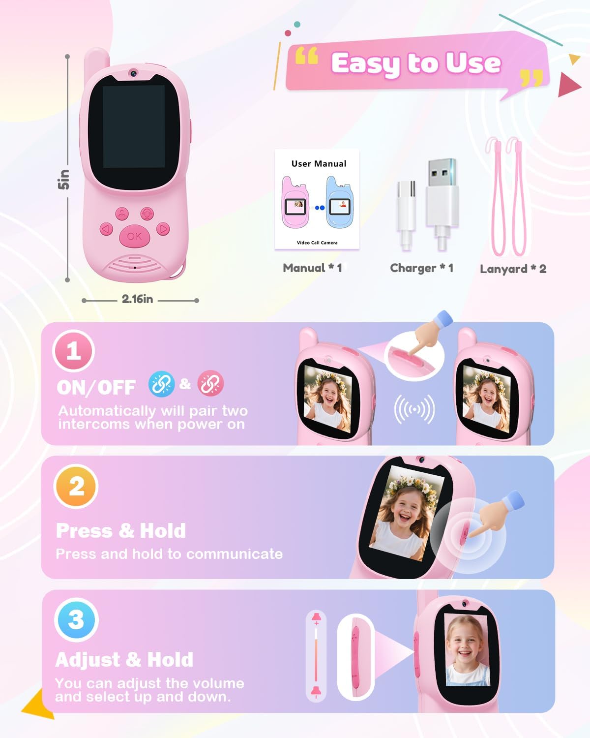 Walkie-Talkie 2-pack kindervid - Kids Outdoor Voices recensie en prijs