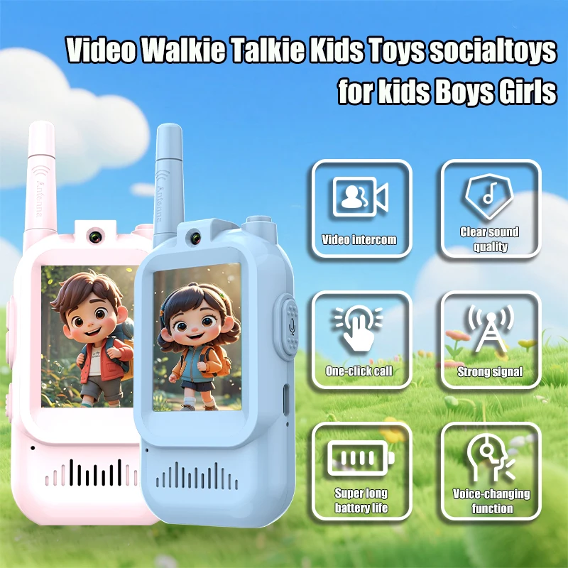 Kindervideo Walkie Talkies 2-p - Kids Outdoor Voices recensie en prijs