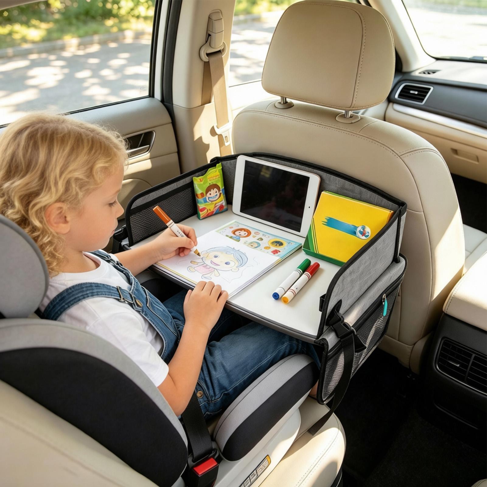 Reisblad voor autostoel met za - Kids Outdoor Table recensie en prijs