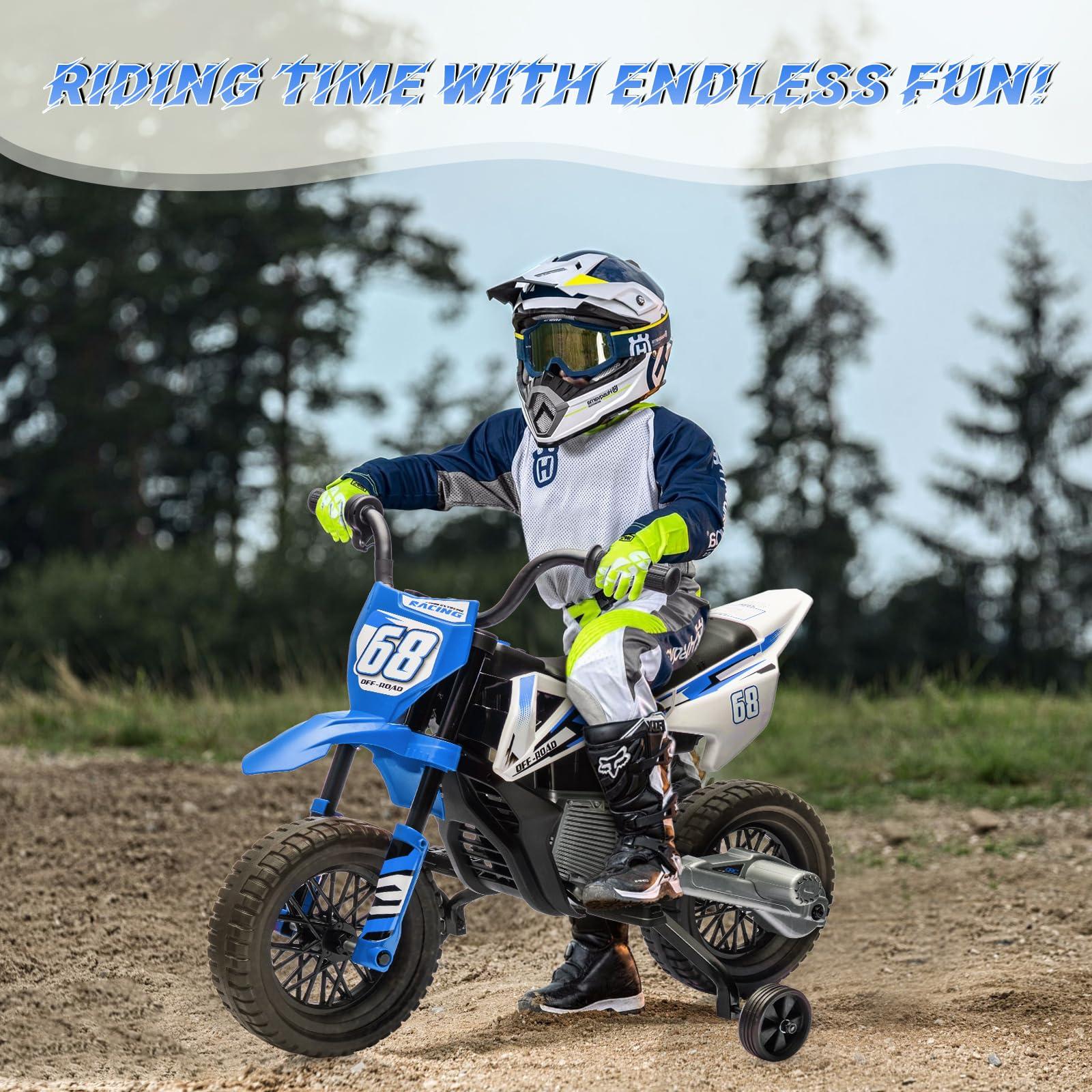 12V elektrische kindercrossmot - Kids Outdoor Dirt Toys recensie en prijs