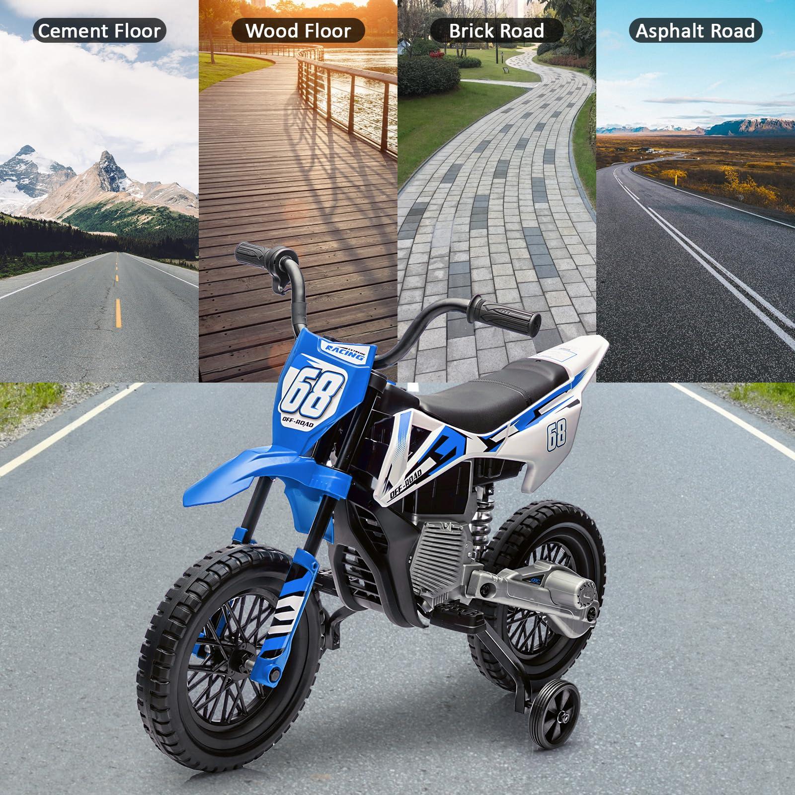 12V elektrische kindercrossmot - Kids Outdoor Dirt Toys recensie en prijs
