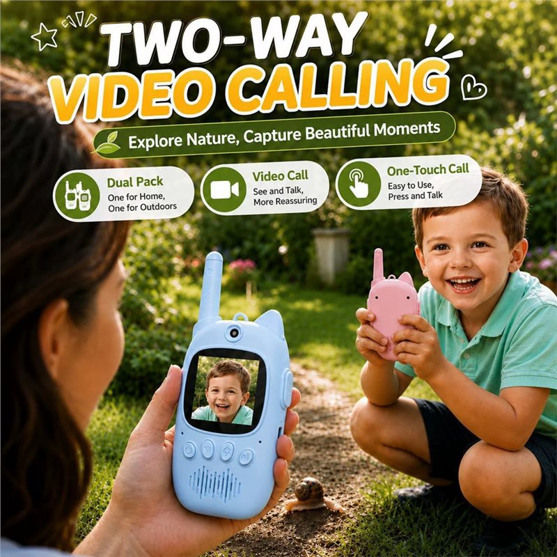 [B24B!】 Real-time video walkie - Kids Outdoor Voices recensie en prijs