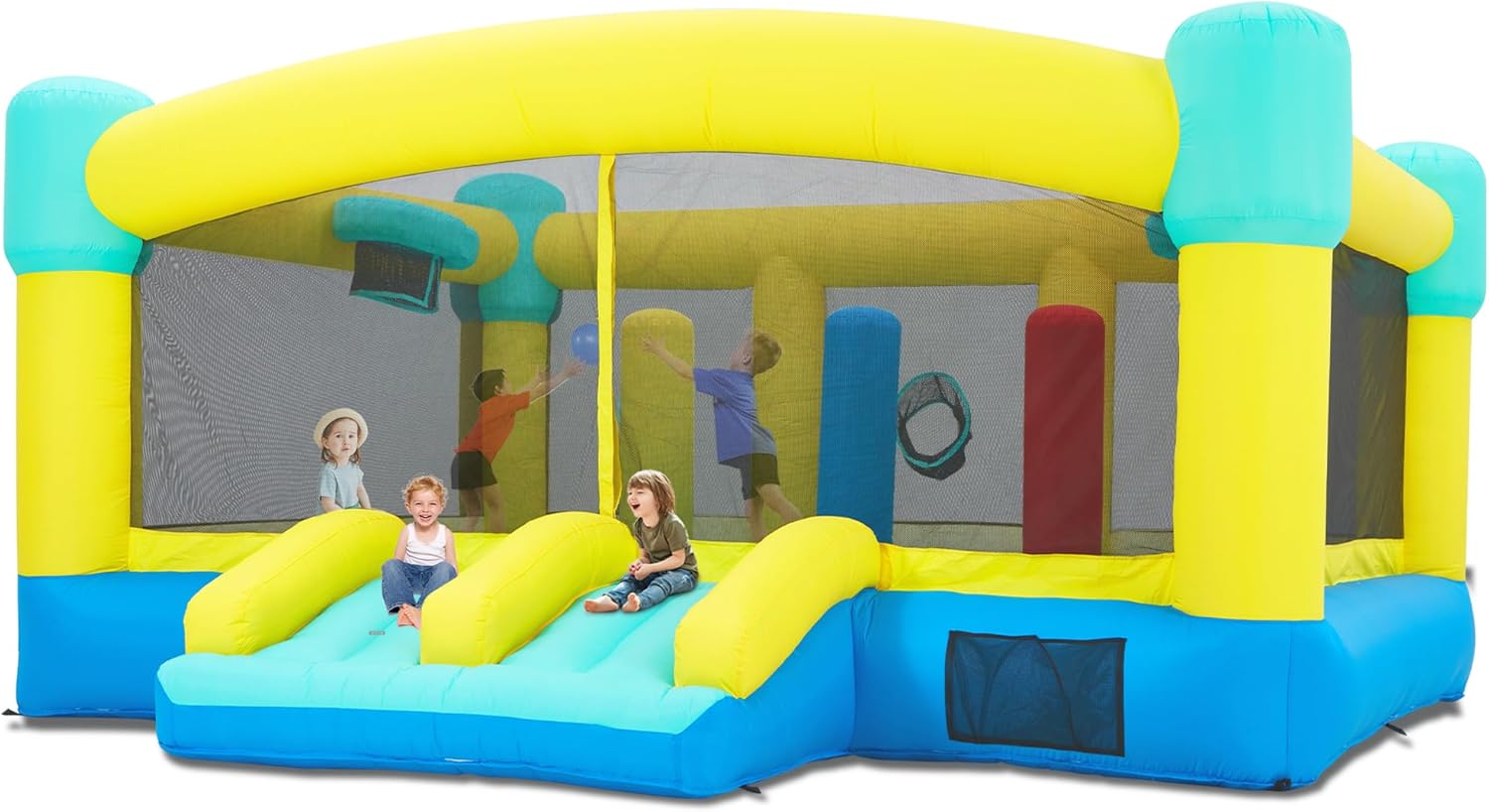 Grote springkasteel, 15 x 14,8 - Kids Outdoor Bounce House recensie en prijs