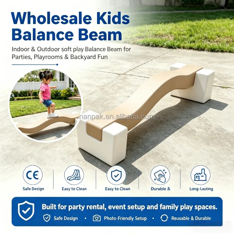 Witte & neutrale S-vormige zac - Kids Outdoor Balance Beam recensie en prijs