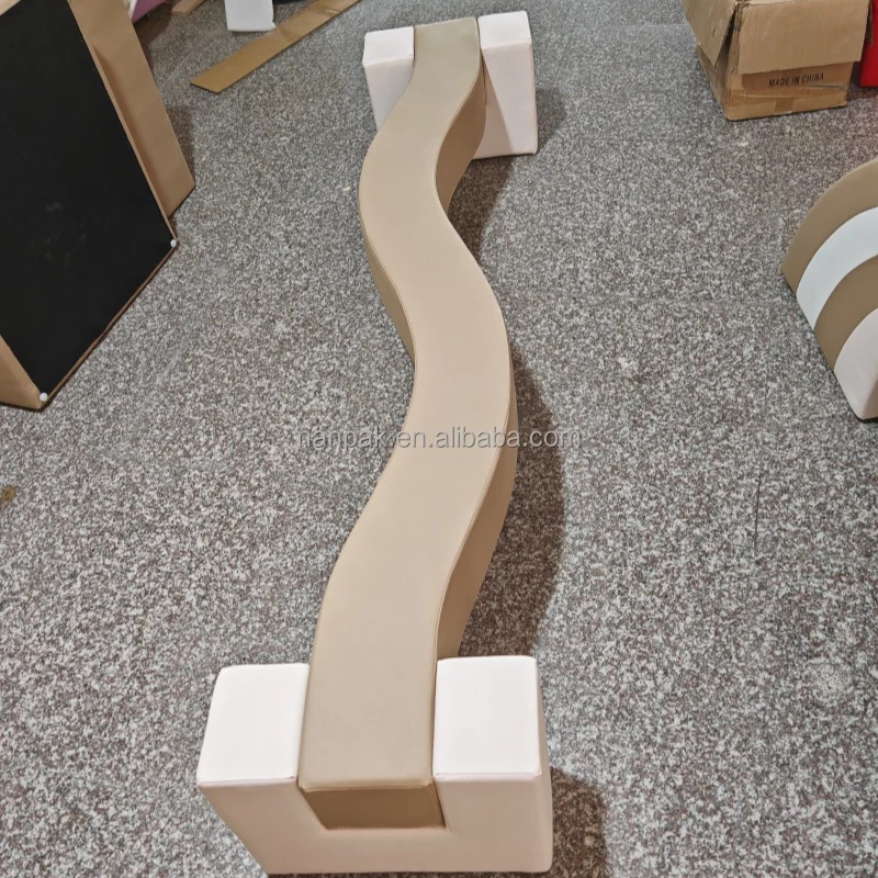 Witte & neutrale S-vormige zac - Kids Outdoor Balance Beam recensie en prijs