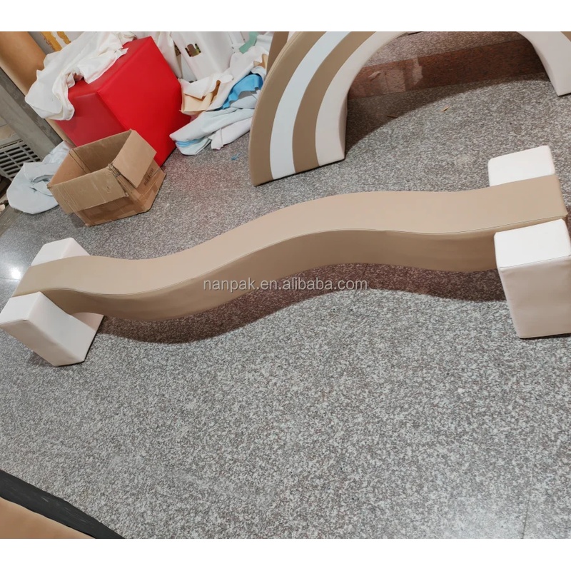 Witte & neutrale S-vormige zac - Kids Outdoor Balance Beam recensie en prijs