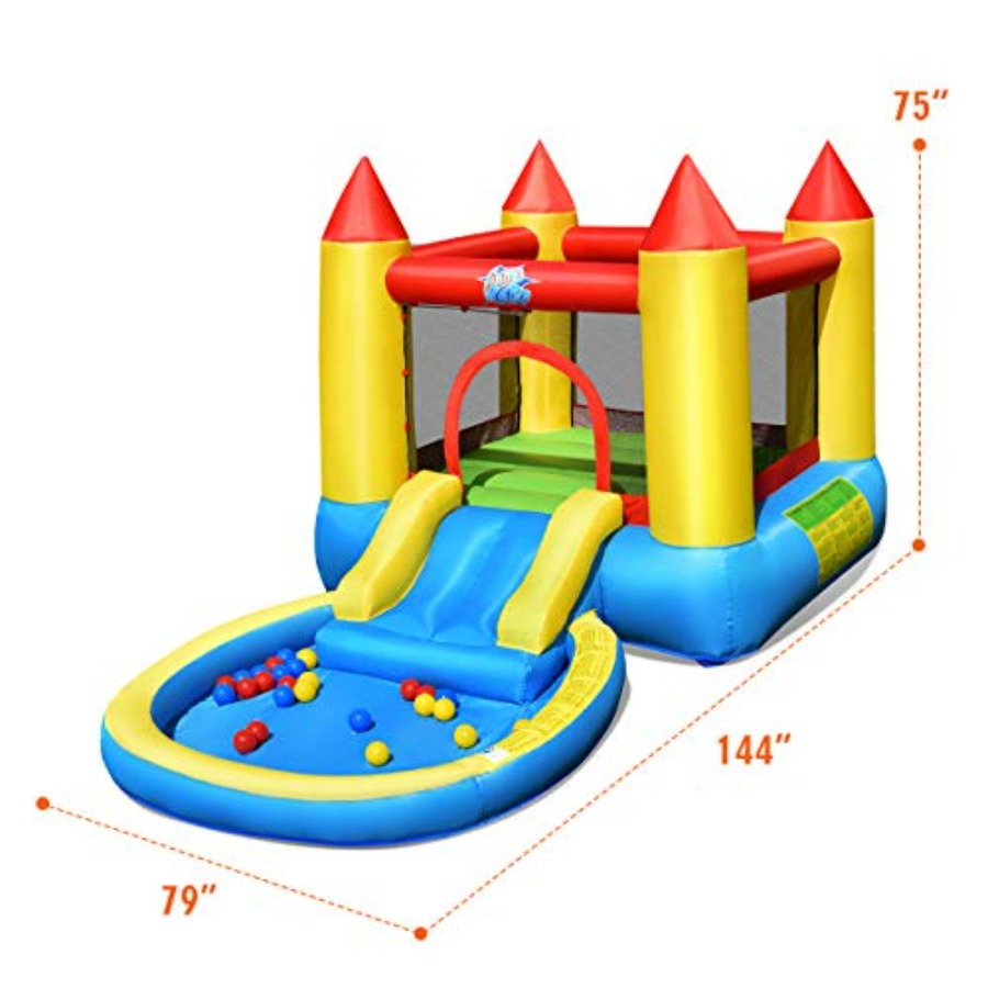 Opblaasbare springkasteel voor - Kids Outdoor Area recensie en prijs