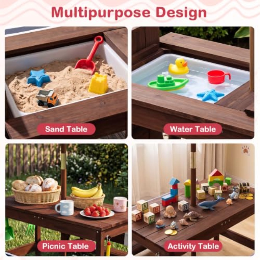 Buitentafel voor kinderen voor - Kids Outdoor Table recensie en prijs