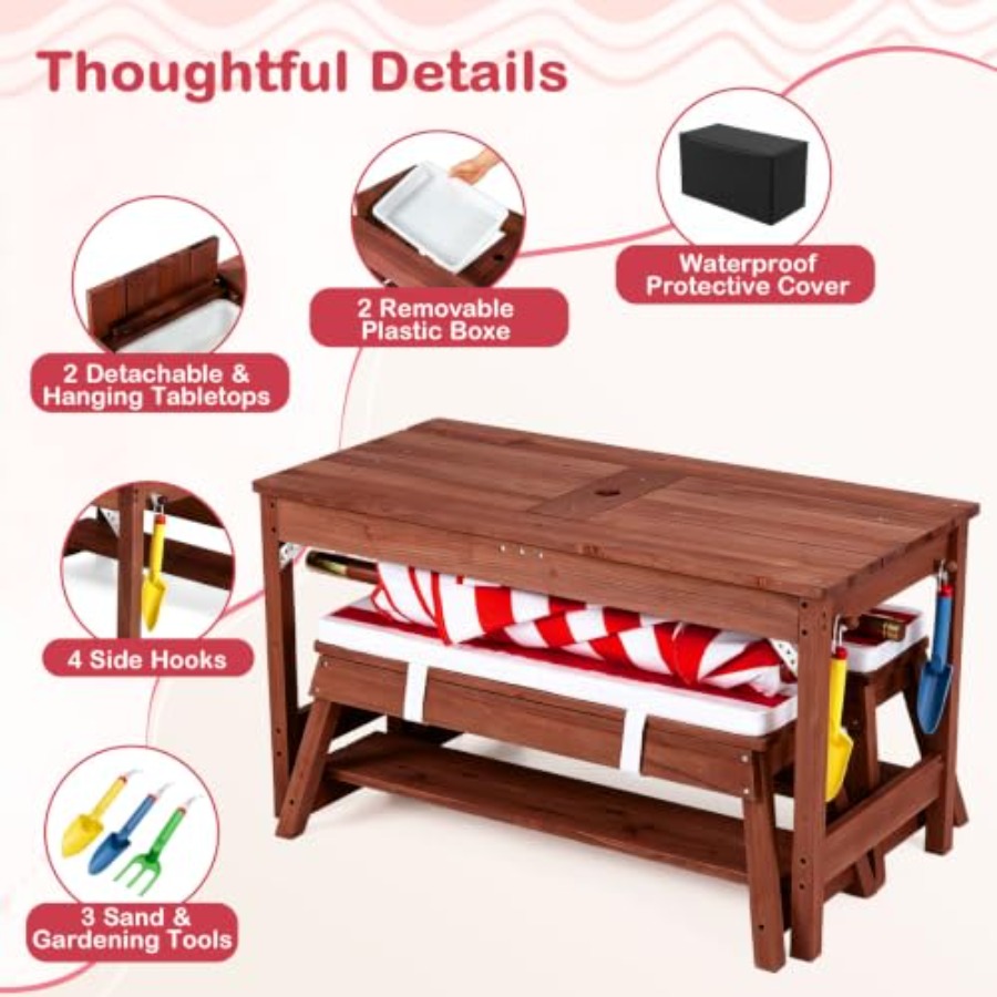 Buitentafel voor kinderen voor - Kids Outdoor Table recensie en prijs