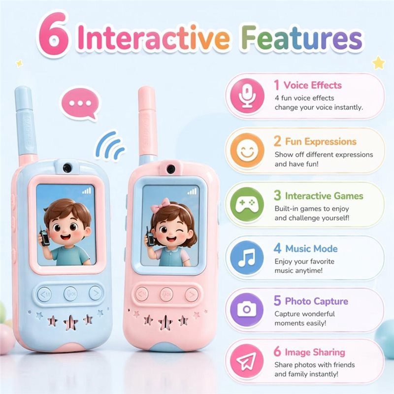 Betrouwbare set van 2 videowal - Kids Outdoor Voices recensie en prijs