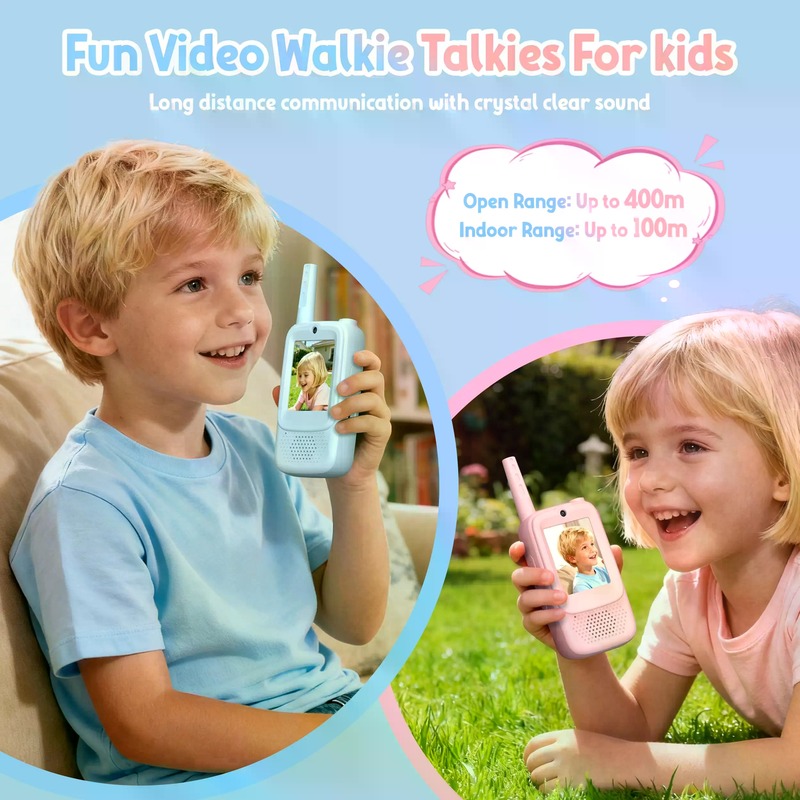 Videowalkie-talkies voor kinde - Kids Outdoor Voices recensie en prijs
