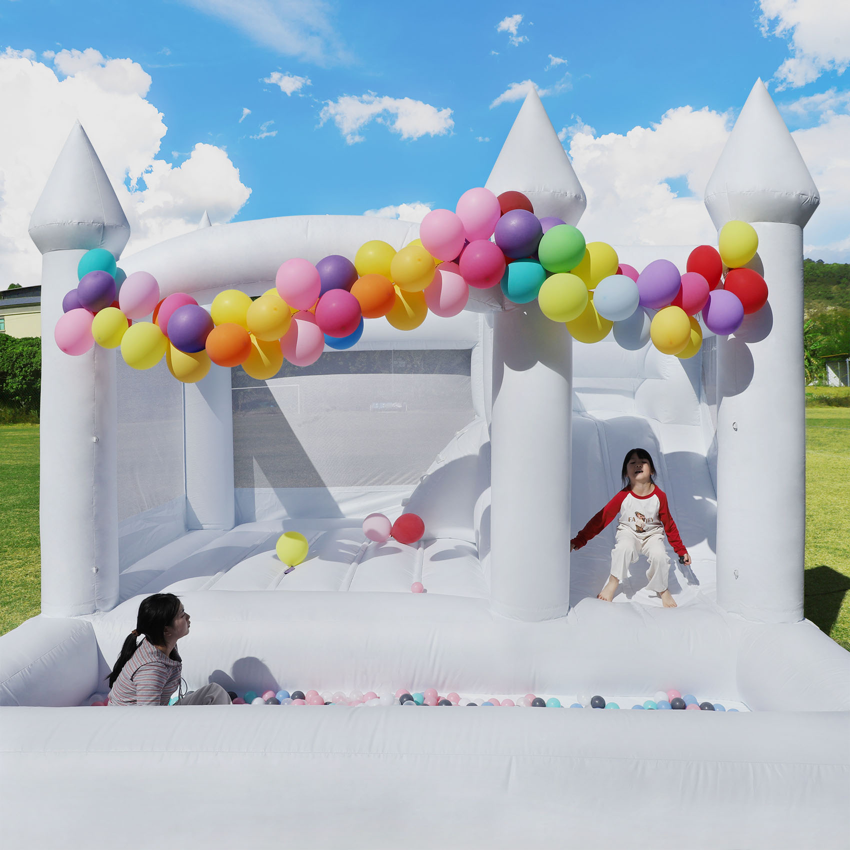 Springkasteel Springhuisjes Sp - Kids Outdoor Bounce House recensie en prijs