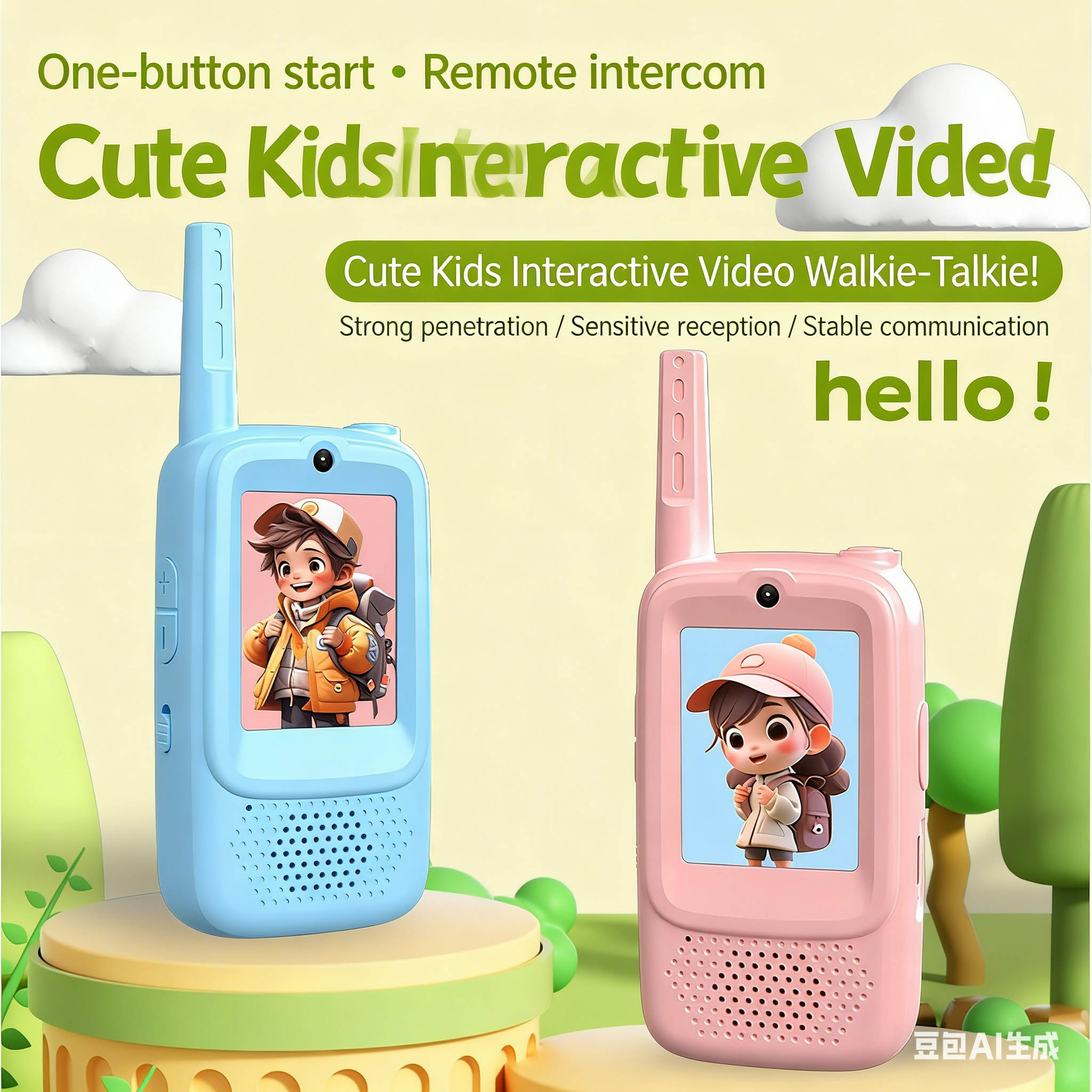 2 STKS Video kinderen Video Wa - Kids Outdoor Voices recensie en prijs
