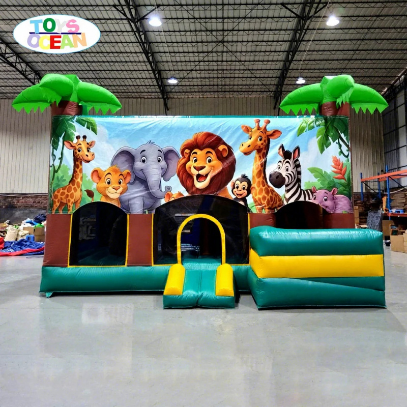 Buitenspeeltuinverhuur opblaas - Kids Outdoor Bounce House recensie en prijs