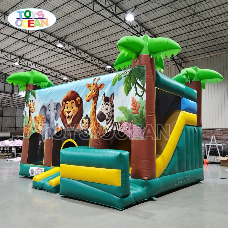 Buitenspeeltuinverhuur opblaas - Kids Outdoor Bounce House recensie en prijs
