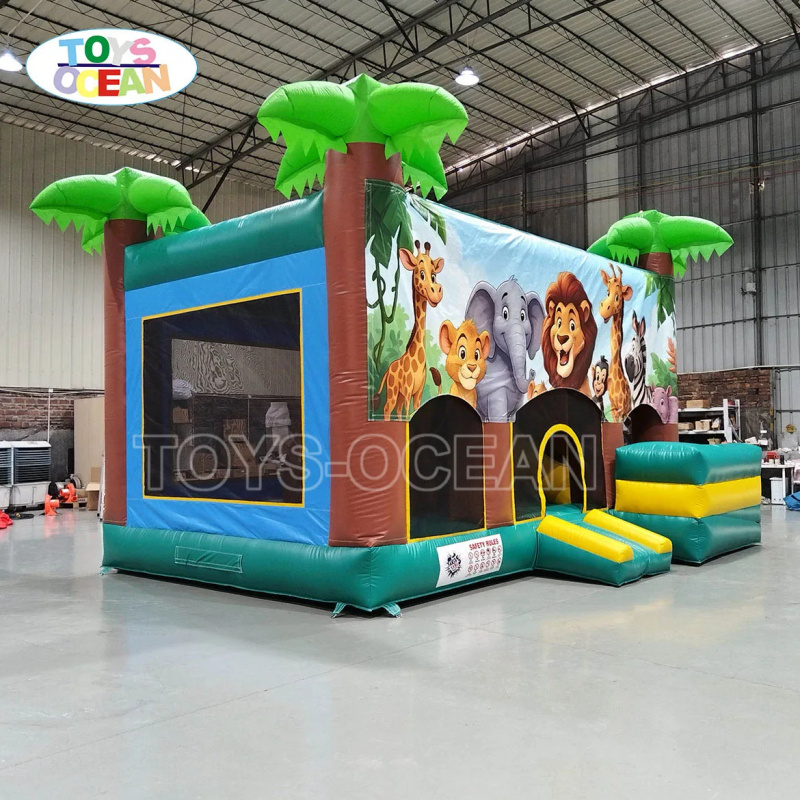 Buitenspeeltuinverhuur opblaas - Kids Outdoor Bounce House recensie en prijs